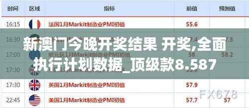 新澳门今晚开奖结果 开奖,全面执行计划数据_顶级款8.587