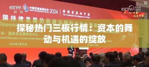 探秘热门三板行情：资本的舞动与机遇的绽放