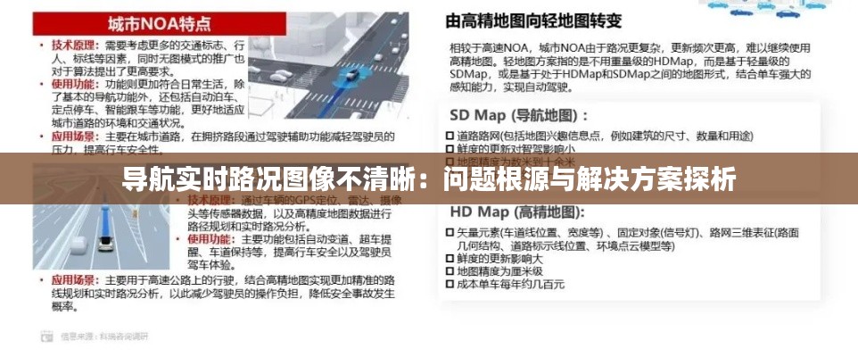 导航实时路况图像不清晰:问题根源与解决方案探析