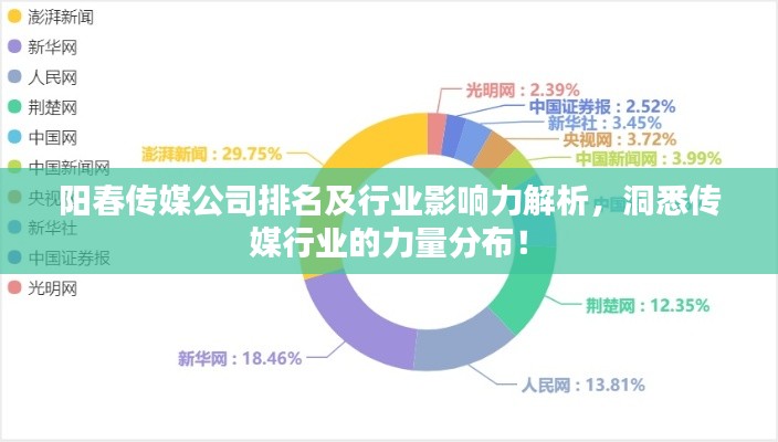 阳春传媒公司排名及行业影响力解析，洞悉传媒行业的力量分布！