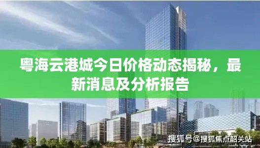 粤海云港城今日价格动态揭秘,最新消息及分析报告